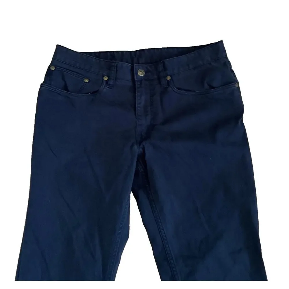 Polo Ralph Lauren Men's Size 30x30 Stretch Slim Fit Leather Patch Chino Pants